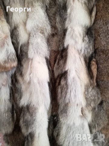 Дамско палто от естествен косъм вълк , снимка 4 - Палта, манта - 23717105
