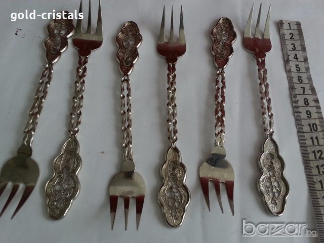  вилици и лъжици филигран, снимка 13 - Антикварни и старинни предмети - 19994504