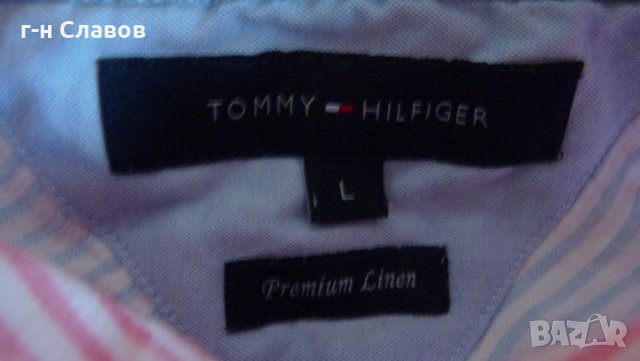 Tommy Hilfiger Original L , снимка 3 - Ризи - 24937546