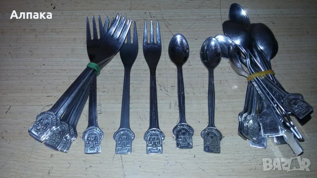 Продавам големи и малки вилици и лъжици, неръждъвейка, снимка 12 - Прибори за хранене, готвене и сервиране - 22015307