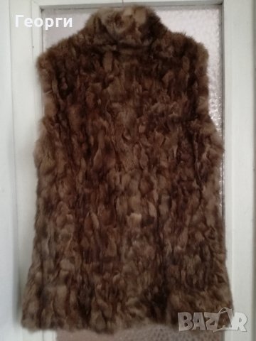 Елек от естествен косъм , снимка 6 - Елеци - 23717411