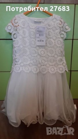 Нова рокля 5-6г., снимка 1 - Детски рокли и поли - 25846678