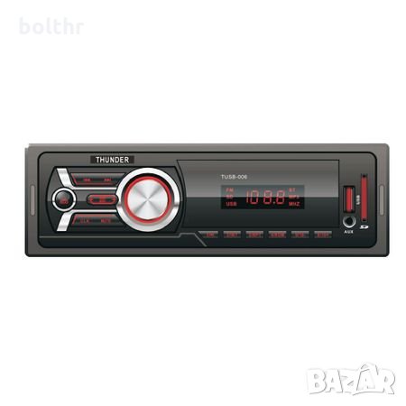 Радио MP3 плеър за кола Thunder Tusb-006, 4x20 W, USB, SD, AUX, FM, снимка 2 - Друга електроника - 24757815