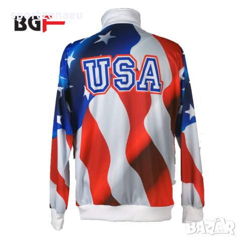 BGF Суичър USA, снимка 3 - Спортни дрехи, екипи - 15678759