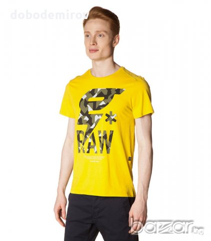  G-Star Luis Compact Jersey T-Shirt, оригинал , снимка 10 - Тениски - 13961641