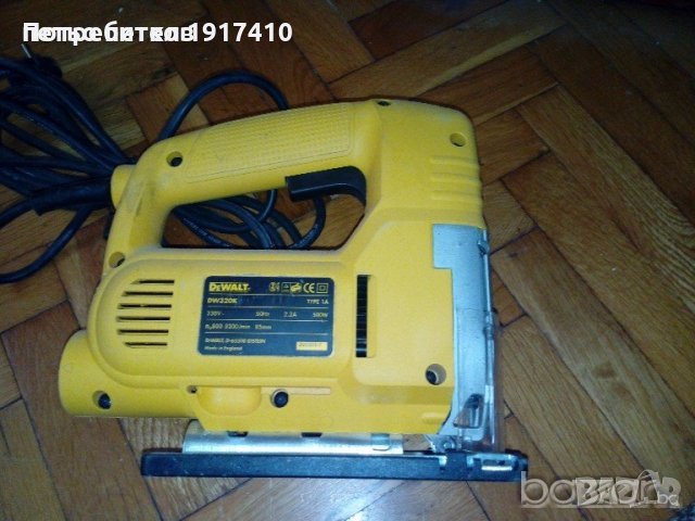 Прободен тион Dewalt DW320K , снимка 3 - Други инструменти - 21853236