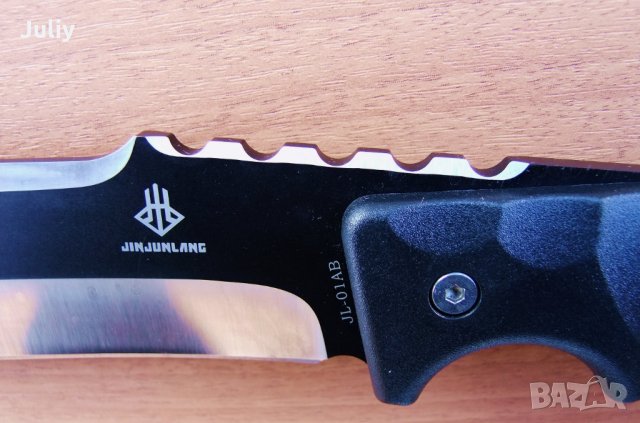 Ловен нож с фиксирано острие JL-01AB / S037A, снимка 5 - Ножове - 24480007