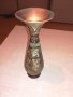 красива ваза-мед/месинг-внос швеицария, снимка 3