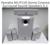 Home Cinema Yamaha NS-P110 & NS-P116 HiFi 5.1 (7.1) тонколони и субуфер по 100W на канал - ед. цени!, снимка 2