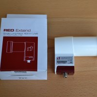 Конвертор единичен Inverto Red Extend, снимка 1 - Приемници и антени - 19436574
