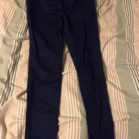 H&M Дамски тъмно син панталон + още един подарък, снимка 3 - Панталони - 24844380