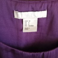 лилав топ М-Л размер на H&M, снимка 2 - Корсети, бюстиета, топове - 18152196