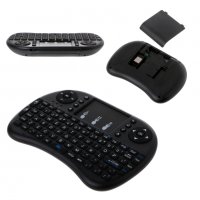Супер Мини 2.4G Wireless (Безжична) Клавиатура с тъчпад (мишка) за Компютър, Android TV и т.н. Черна, снимка 2 - Клавиатури и мишки - 20976439