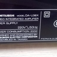 mitsubishi da-u36x-stereo integrated amplifier-внос швеицария, снимка 13 - Ресийвъри, усилватели, смесителни пултове - 12763777