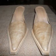 обувки Дамски обувки-чехли от еко кожа, снимка 5 - Чехли - 7439682