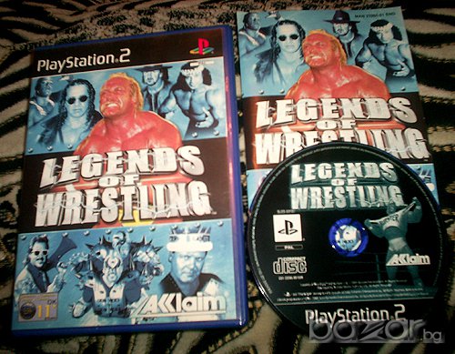 "Legends of Wrestling" за Playstation 2, снимка 1