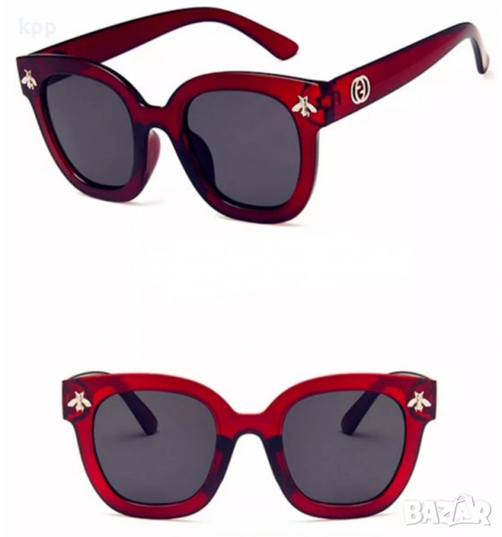 Вишняви слънчеви очила код 197197, снимка 1