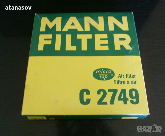 въздушен филтър MANN C 2749, снимка 1