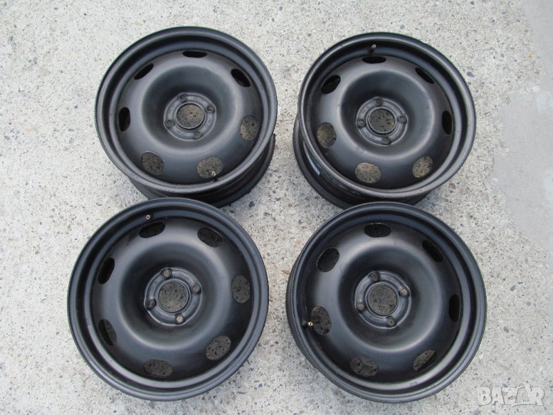oригинални железни джанти 16'' за citroen C3,C4,C5,BERLINGO,peugeot 307/308, снимка 1