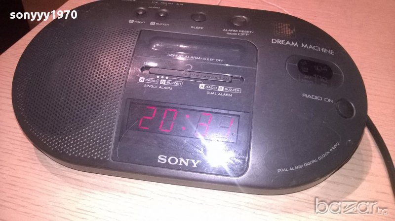 Sony-радио часовник-внос швеицария, снимка 1