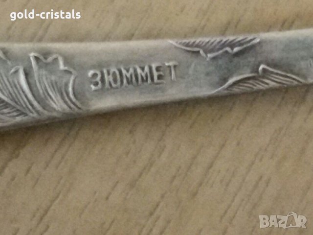 Стари руски  лъжички юммет, снимка 5 - Антикварни и старинни предмети - 24140253