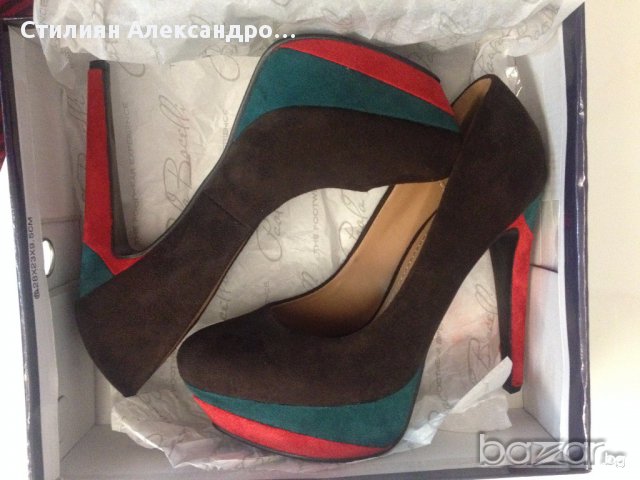 Елегантни дамски обувки на платформа, снимка 2 - Дамски обувки на ток - 13962186