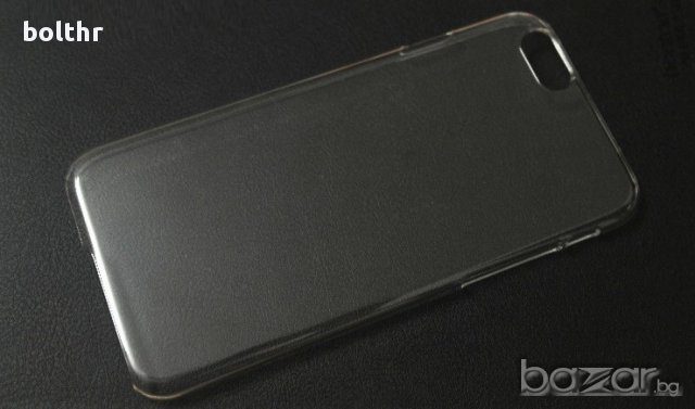 ПРОЗРАЧЕН ГРЪБ ЗА APPLE IPHONE 6, снимка 1