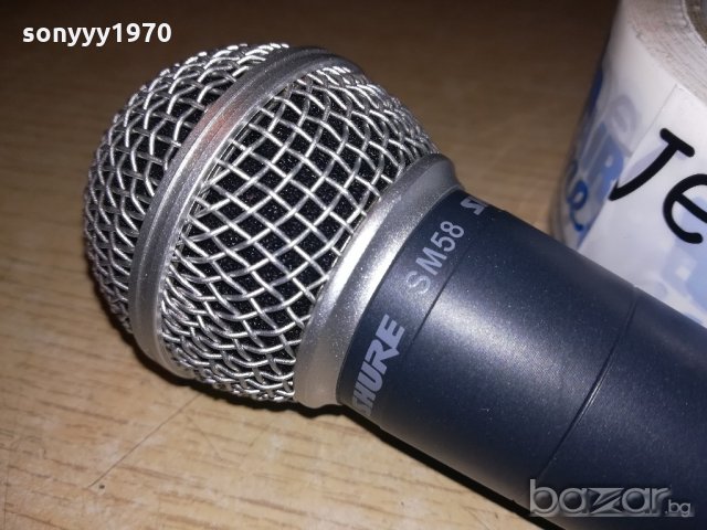 shure sm58 profi mic-внос швеицария, снимка 6 - Микрофони - 20399518