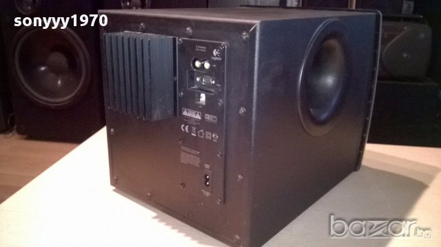 Logitech z cinema-active subwoofer-42/30/30см-внос швеицария, снимка 4 - Ресийвъри, усилватели, смесителни пултове - 14618527