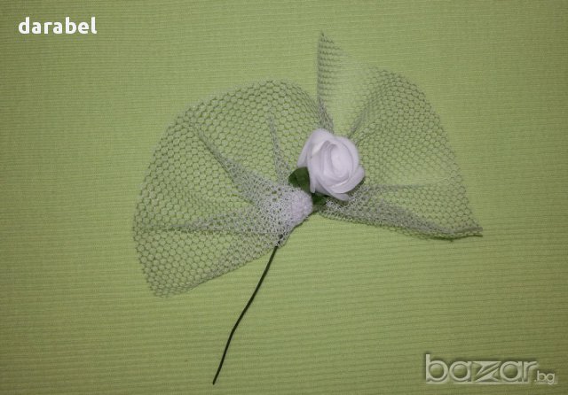 Бутониери, снимка 2 - Сватбени аксесоари - 8514879