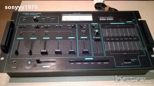 realistic mixer-внос англия, снимка 4 - Ресийвъри, усилватели, смесителни пултове - 14583526