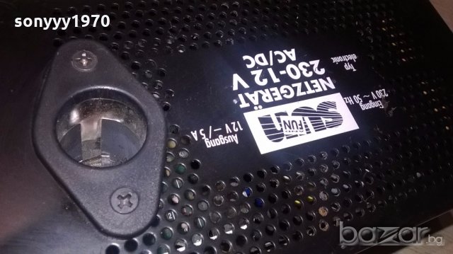 захранване 12в/5ампера-внос швеицария, снимка 3 - Други - 19018437