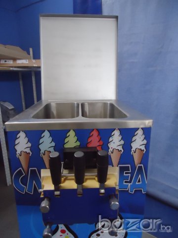 Сладолед машина Италианска със две вани монофазна  цена 2500лв., снимка 3 - Машини за сладолед - 6006804