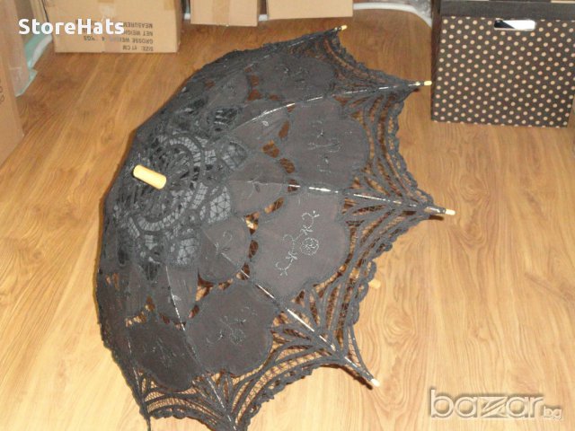 дантелени чадъри, снимка 8 - Сватбени аксесоари - 9256617