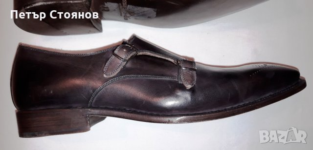 Ръчно изработени обувки от естествена кожа PRIME SHOES №46, снимка 5 - Официални обувки - 25124955