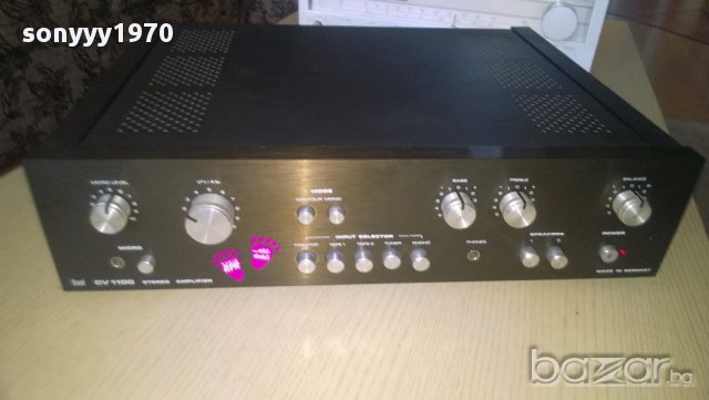 dual cv-1100 stereo amplifier-внос швеицария, снимка 3 - Ресийвъри, усилватели, смесителни пултове - 8577872
