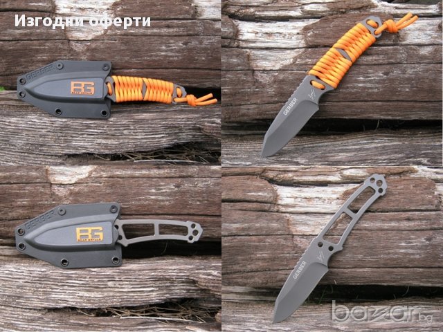 Уникален нож Gerber Bear Grylls Paracord Fixed Blade на топ цена!, снимка 3 - Други стоки за дома - 8994882
