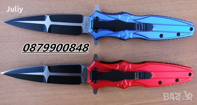 Сгъваем нож Кръст, снимка 3 - Ножове - 21555678