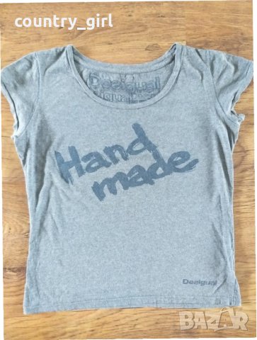 Desigual - страхотна дамска тениска, снимка 4 - Тениски - 25671697