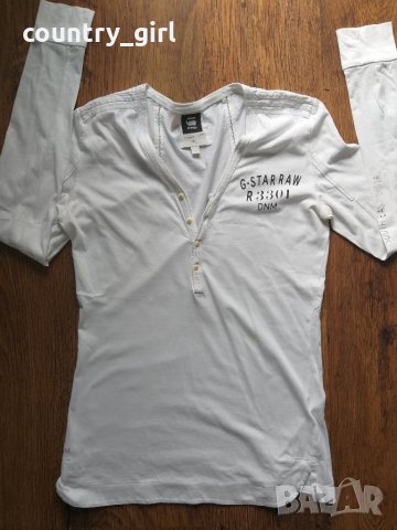 G-star - страхотна дамска блуза, снимка 3 - Блузи с дълъг ръкав и пуловери - 25058224