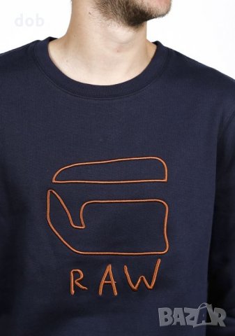 Нов суичър G-Star RAW XONDO R SW L/S Sweaters, снимка 3 - Суичъри - 25437798