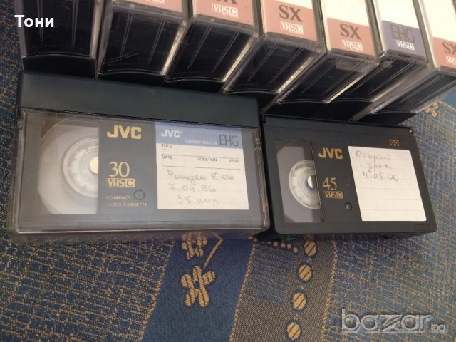 JVC,Panasonic,TDK,SONY,maxell,EMTEC.VHS., снимка 8 - Други - 19127933