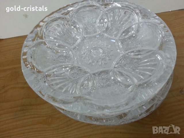 кристални чинии, снимка 17 - Чинии - 22670366