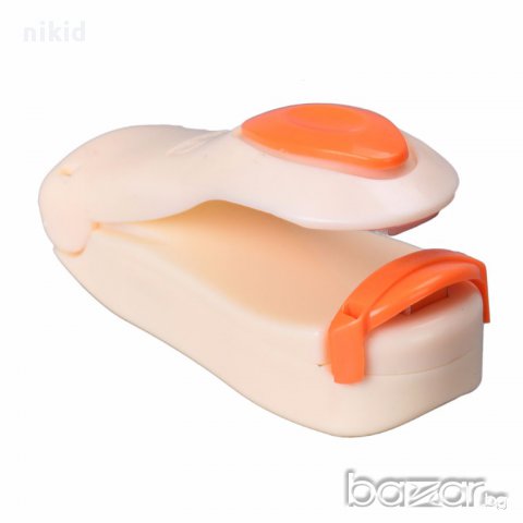 уред за затваряне запечатване на торбички и пликове пликчета детски пръчки снакс и др., снимка 5 - Други - 14749976