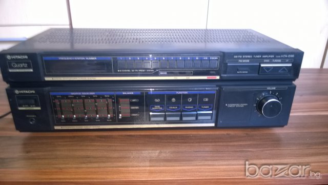 hitachi hta-d30-stereo receiver-нов внос от франция, снимка 5 - Ресийвъри, усилватели, смесителни пултове - 7381317