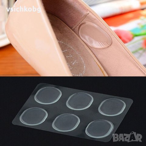 Силиконожи предпазители възглавнички за мазоли и кокоши трън х 6, снимка 1