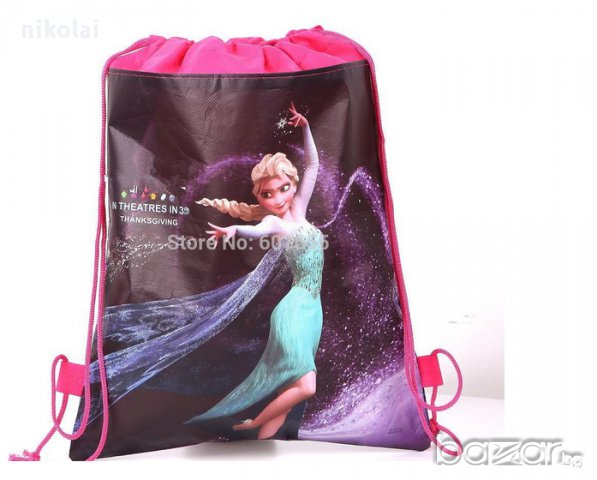 Разпродажба !!! Раница-чанта на Замръзналото-леденото кралство Eлза и Aна Froozen, снимка 3 - Кенгура и ранички - 10189363