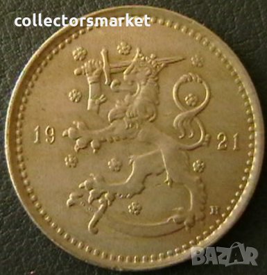 1 маркаа 1921, Финландия, снимка 2 - Нумизматика и бонистика - 21616954