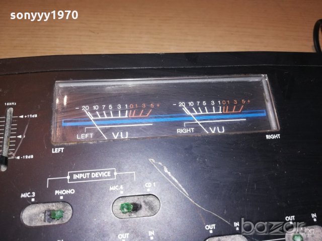 vivanco mx730eq-mixer/equalizer-внос франция, снимка 8 - Ресийвъри, усилватели, смесителни пултове - 21303400