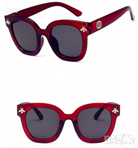 Вишняви слънчеви очила код 197197, снимка 1
